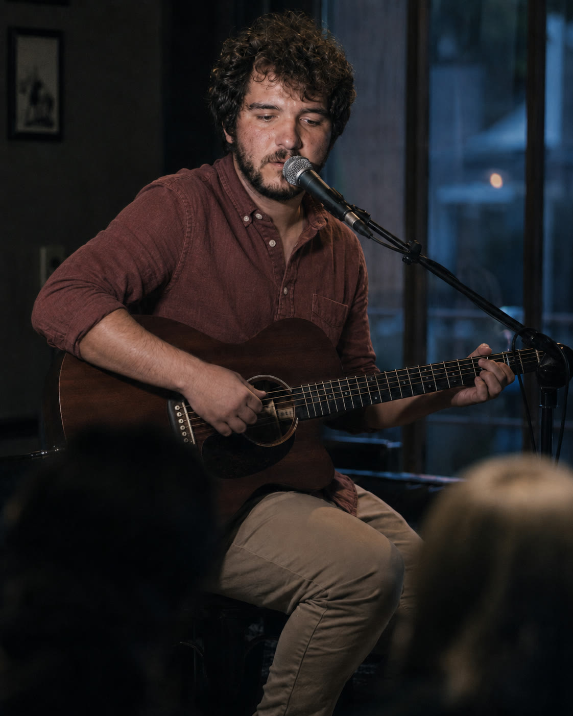 Thomas Turner on stage
